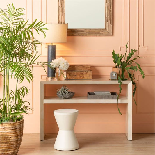 Made Goods Jozlyn Console Ivory