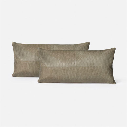 Made Goods Kody Lumbar Pillow Storm