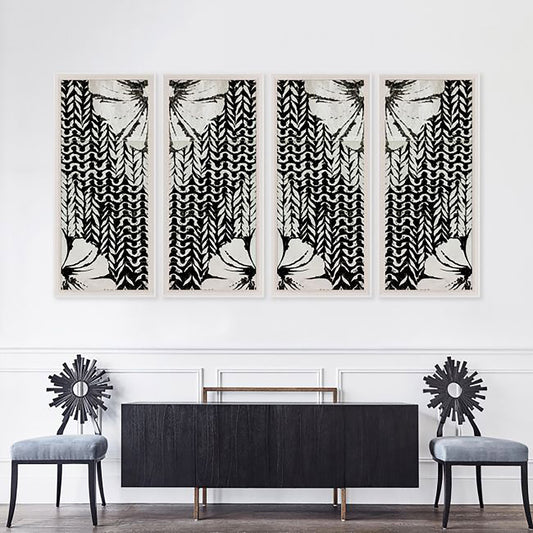 Natural Curiosities Black and White Artwork