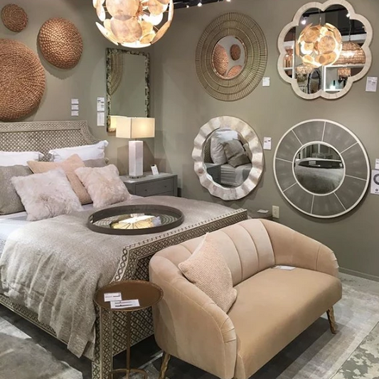 Made Goods Round mirrors