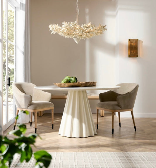 An Entry Defined by White Gesso