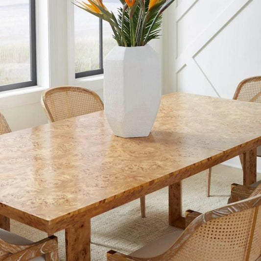 Villa & House Easton Dining Table Burl