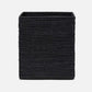 Dalton Wastebasket True Black Rattan