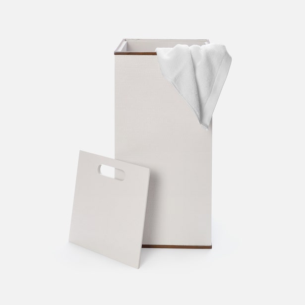 Raleigh Hamper French Gray