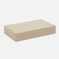 Dayton Domino Set Light Gray Leather