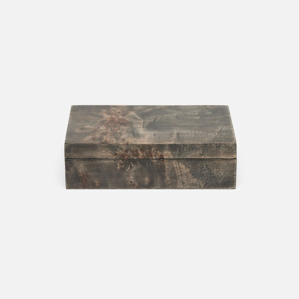 Windsor Card Box Ash Gray Burl