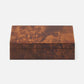 Windsor Card Box Dark Honey Burl