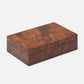 Windsor Card Box Dark Honey Burl