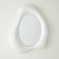 Amorphous Mirrors White Plaster