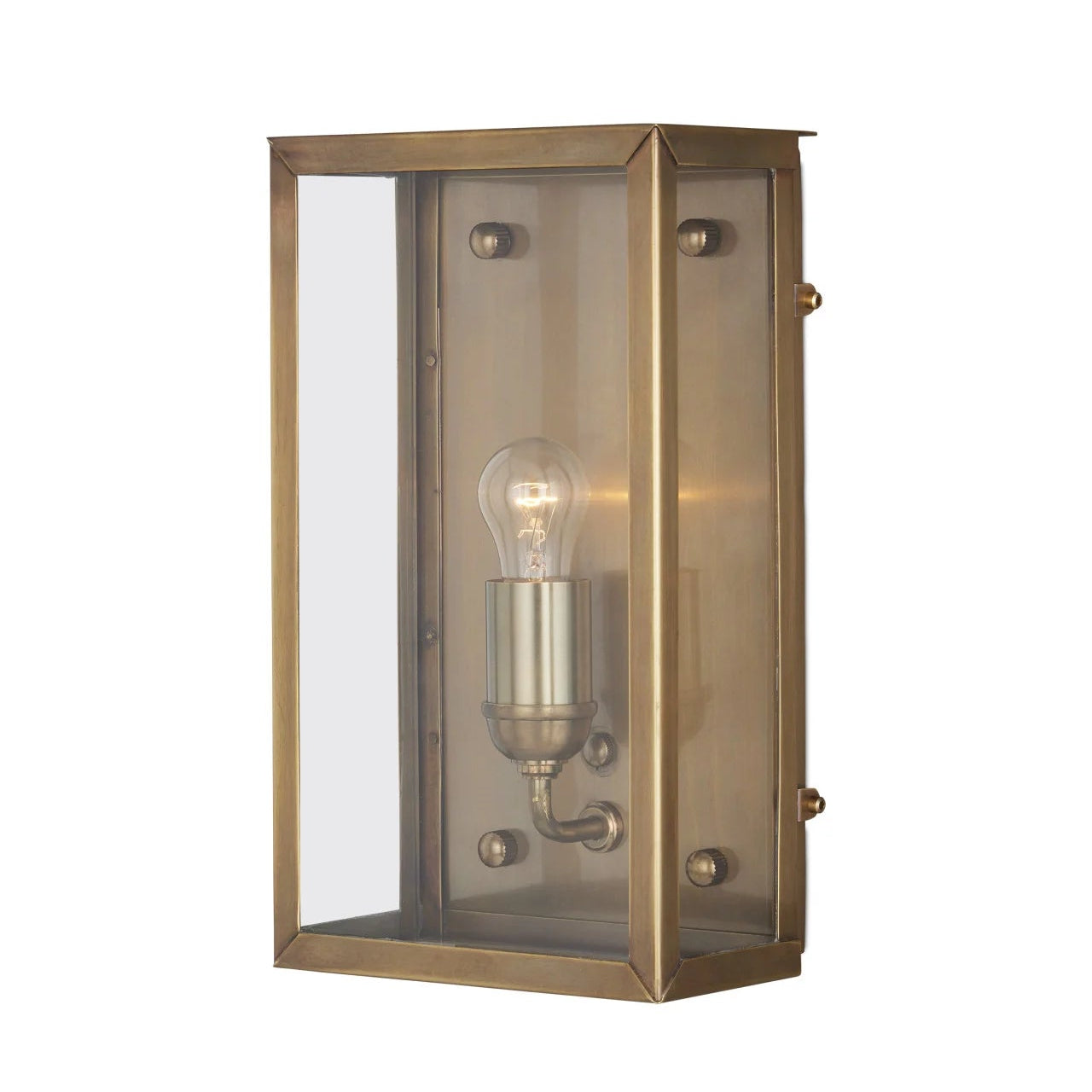 Royster Outdoor Wall Sconce Antique Brass