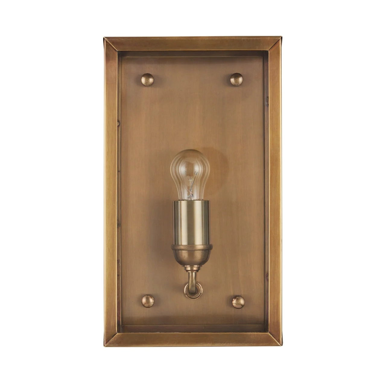 Royster Outdoor Wall Sconce Antique Brass