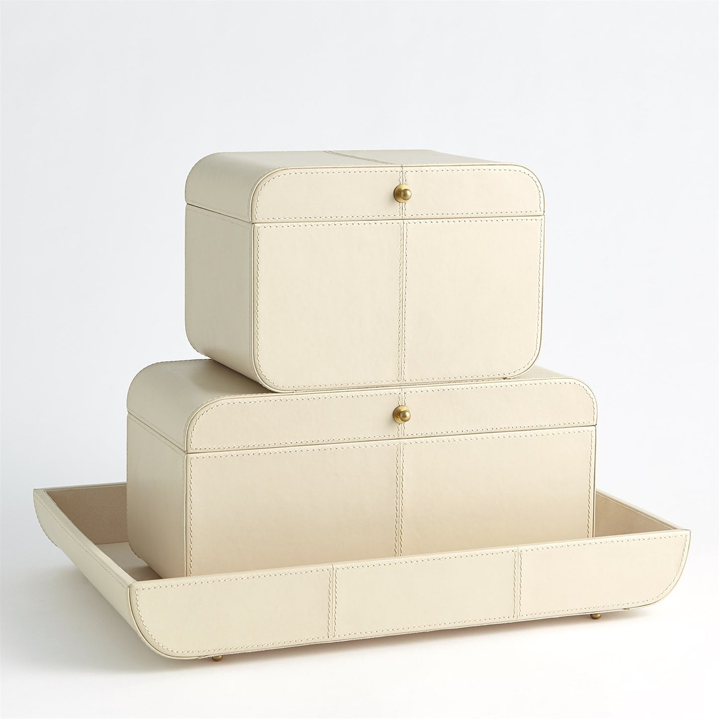 Kersee Curved Corner Box Set Ivory