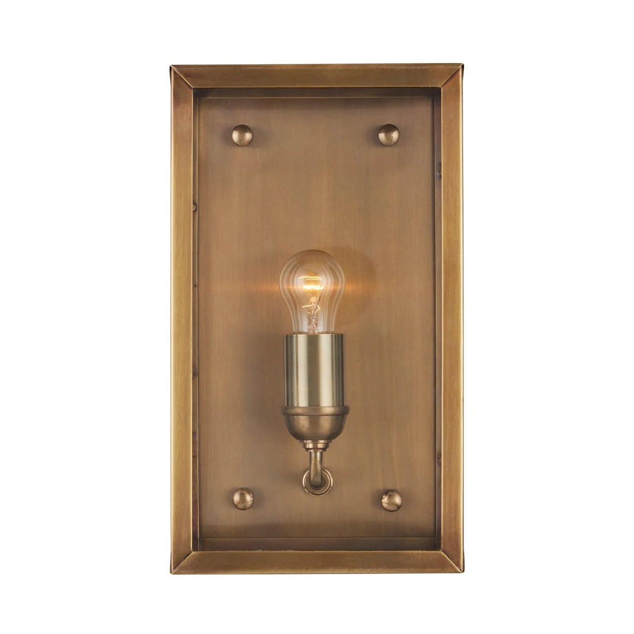 Royster Outdoor Wall Sconce Antique Brass