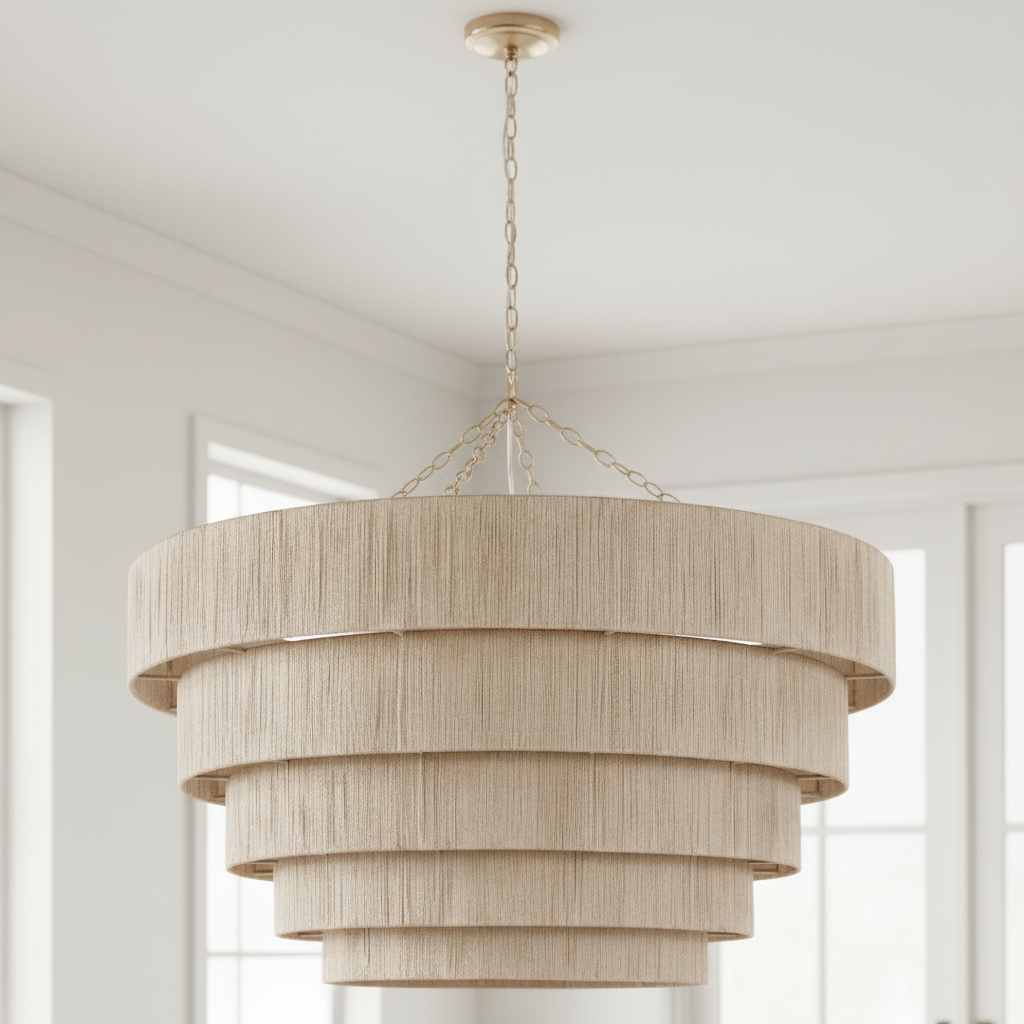 Everly Oversized Chandelier 5 Tier