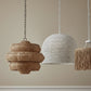Antibes Chandelier Natural Rattan