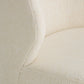 Close-up of a textured beige fabric surface