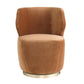Poppy Swivel Chair Cider Velvet