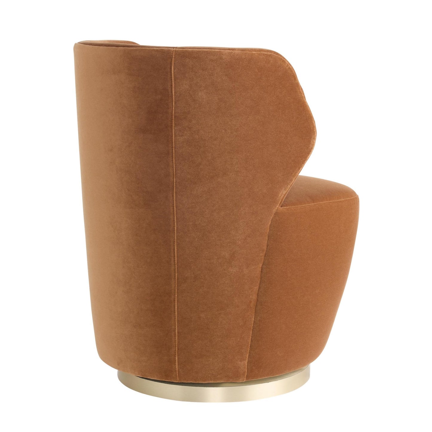 Poppy Swivel Chair Cider Velvet