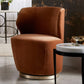Poppy Swivel Chair Cider Velvet