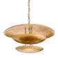 Florko Chandelier Gold Leaf
