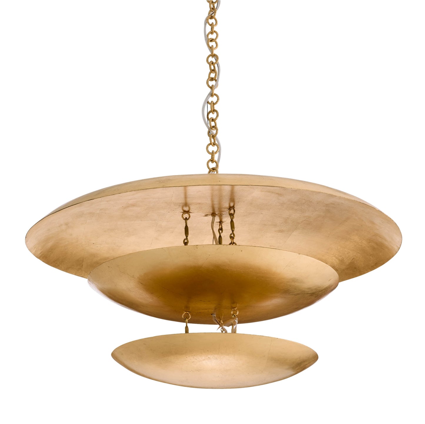 Florko Chandelier Gold Leaf