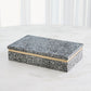 Arthur Terrazzo Box Black and White