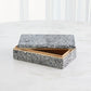 Arthur Terrazzo Box Black and White