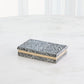 Arthur Terrazzo Box Black and White