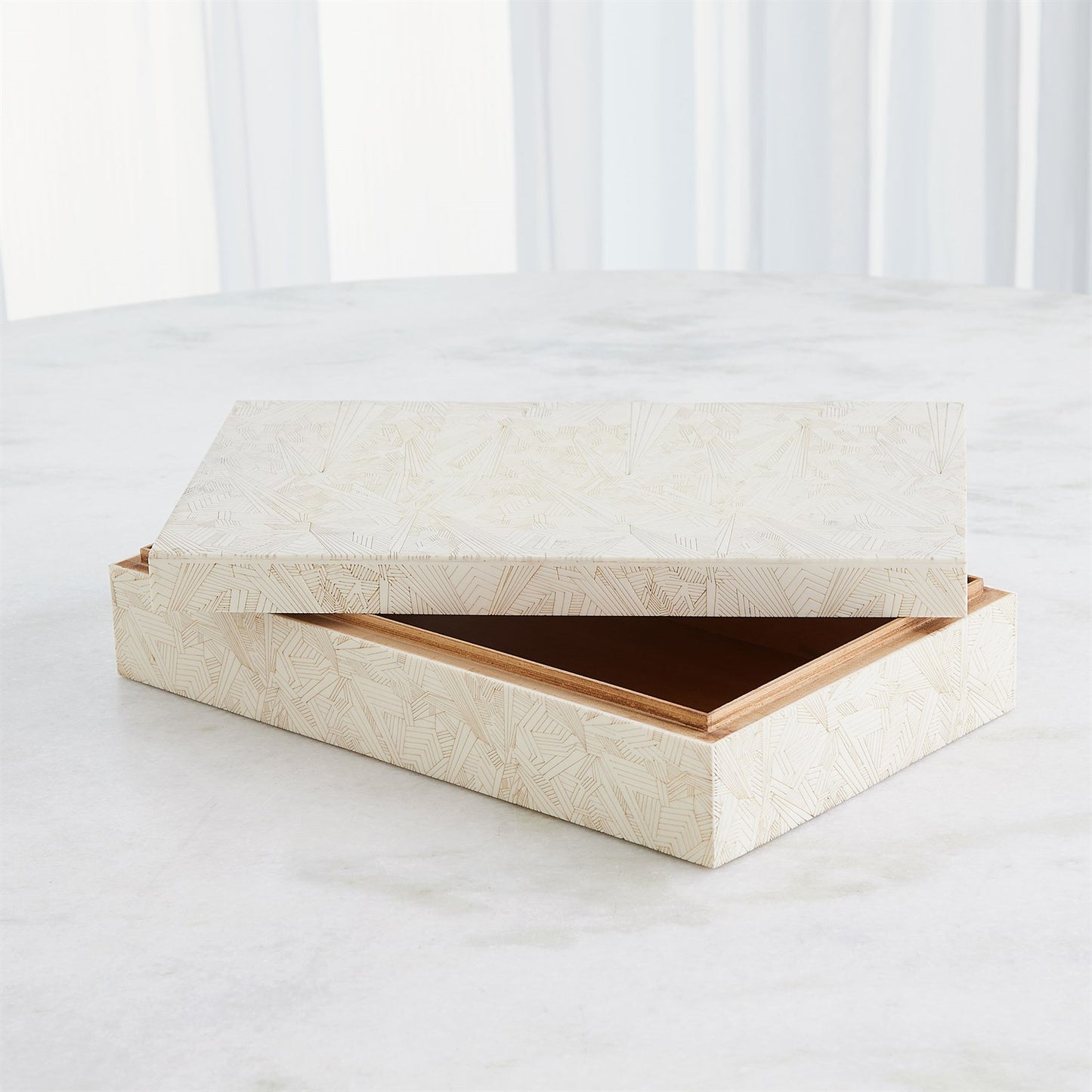 Searchlight Box Set Ivory Resin