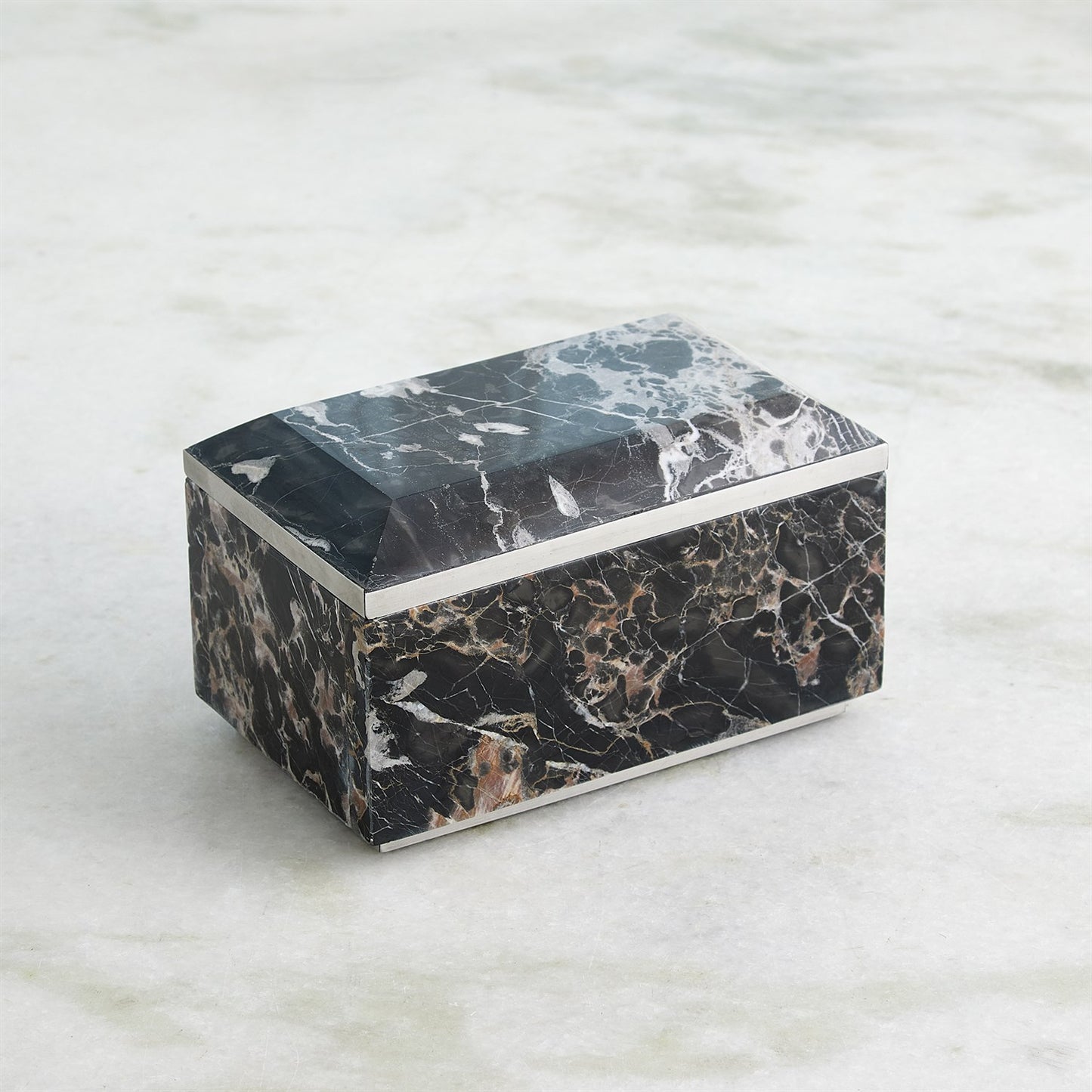 Bradley Golden Portoro Marble Box