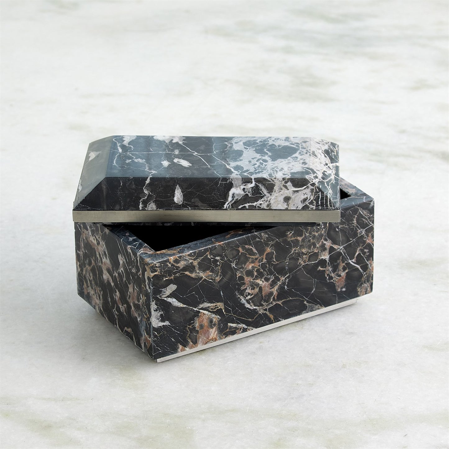 Bradley Golden Portoro Marble Box