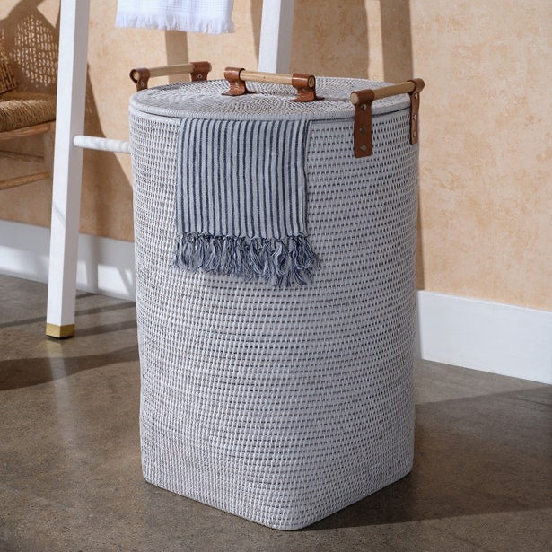 Antalya Basket White Rattan