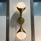 Augustus Sconce Antique Brass