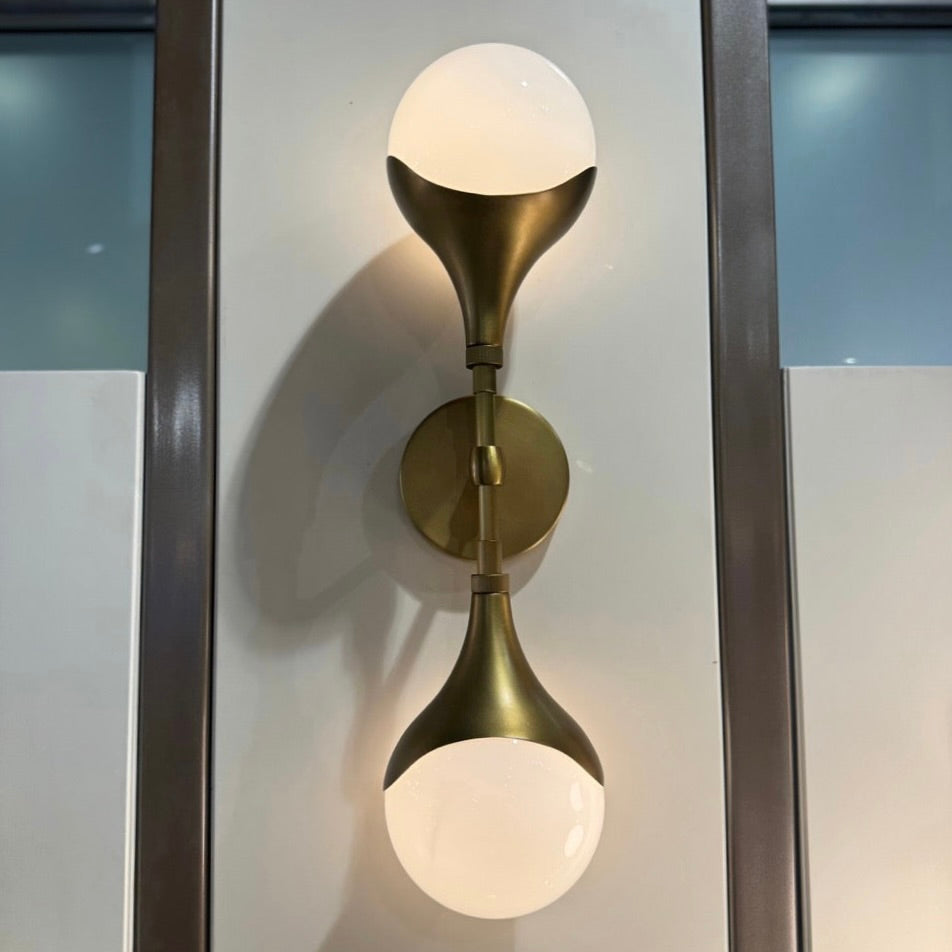 Augustus Sconce Antique Brass