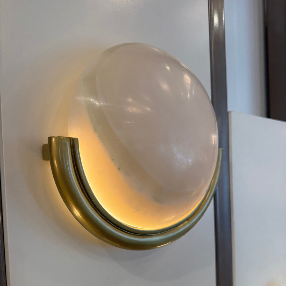 Alicia Sconce Antique Brass
