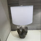 Bethany Lamp Light Gray Resin