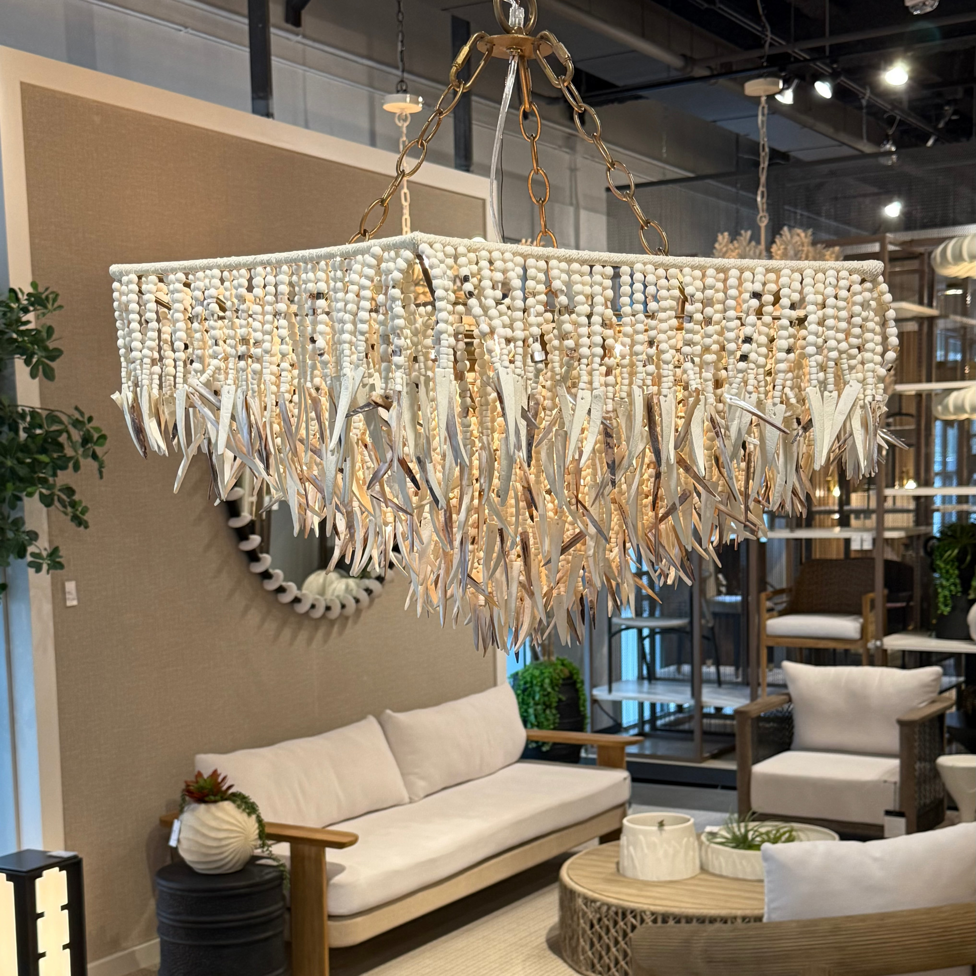Arteriors Home Josephine Chandelier Shell – CLAYTON GRAY HOME Arteriors Home Josephine Chandelier Shell – CLAYTON GRAY HOME