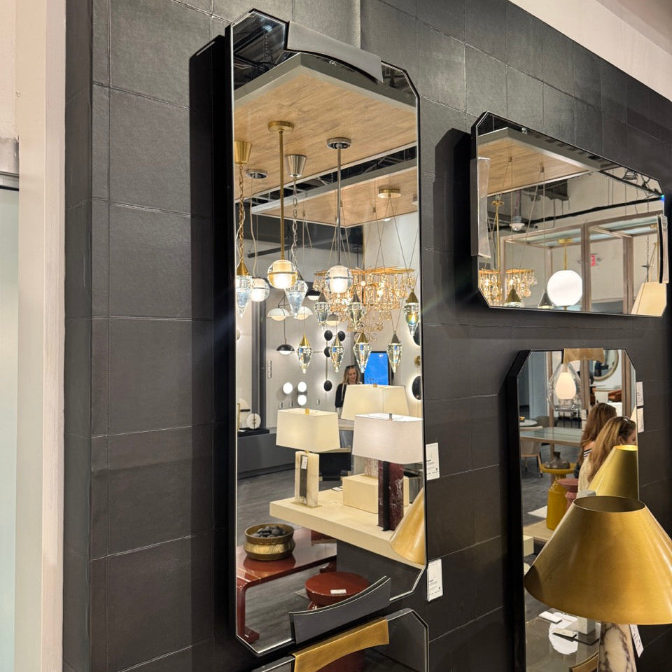 Kris Rectangular Mirror Bronze