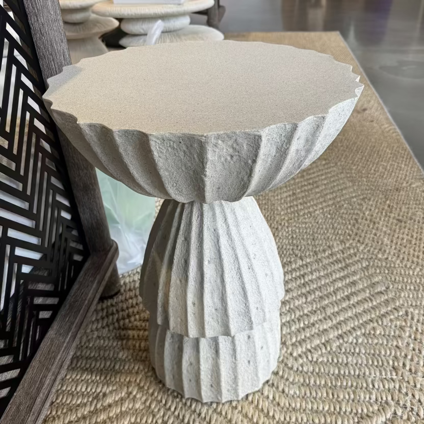 Nereo Concrete Accent Table