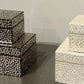 Albus Box Set Black Gold Capiz Shell