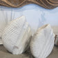 Alomar Vase Set White Marble