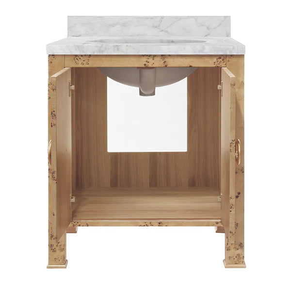 Blanche Vanity Burl Wood
