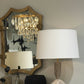 Monty Mirror Antique Brass