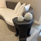 Helene Curved Outdoor Sofa Pearl Boucle