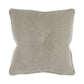 Buttoned Bobbie Pillow Dove