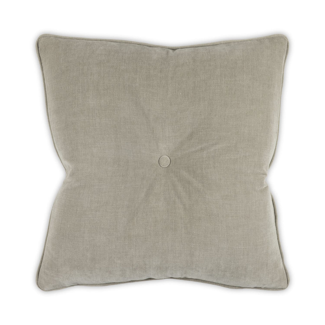 Buttoned Bobbie Pillow Dove