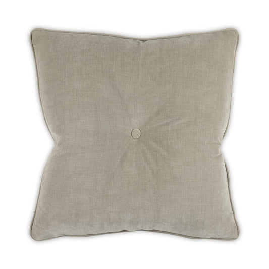 Buttoned Bobbie Pillow Dove