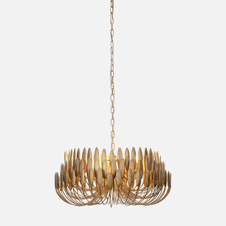 Milano Chandelier Brushed Gold