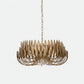 Decorative chandelier with a unique design on a white background