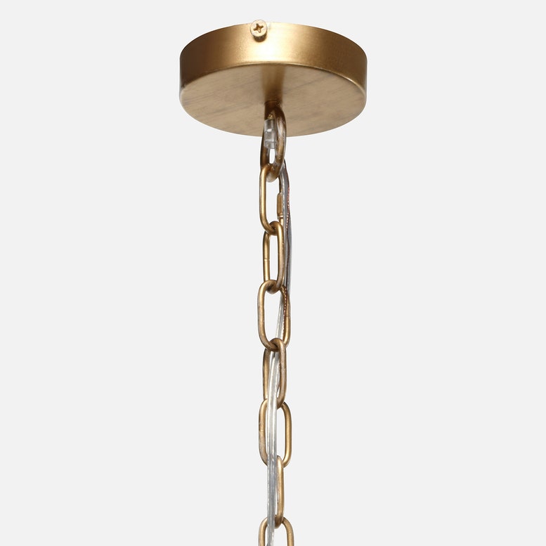 Milano Chandelier Brushed Gold